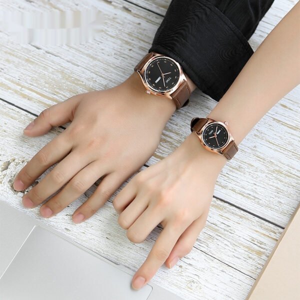 Matching Couple Leather Watches